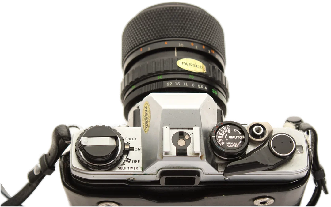 Olympus OM10 mit 35-70mm Objektiv, Analogkamera – Bild 2