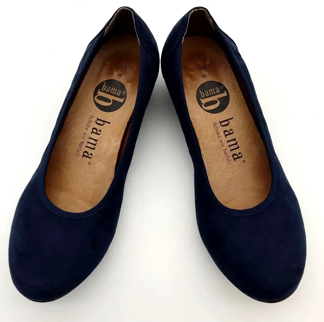 Bama Damen Ballerinas blau - Gr. 38H - Bild 1