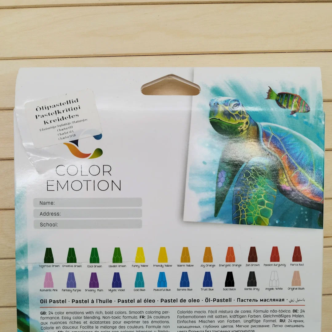 Ölpastellkreiden Deli-Color Motion 24er | Originalverpackt – Bild 2