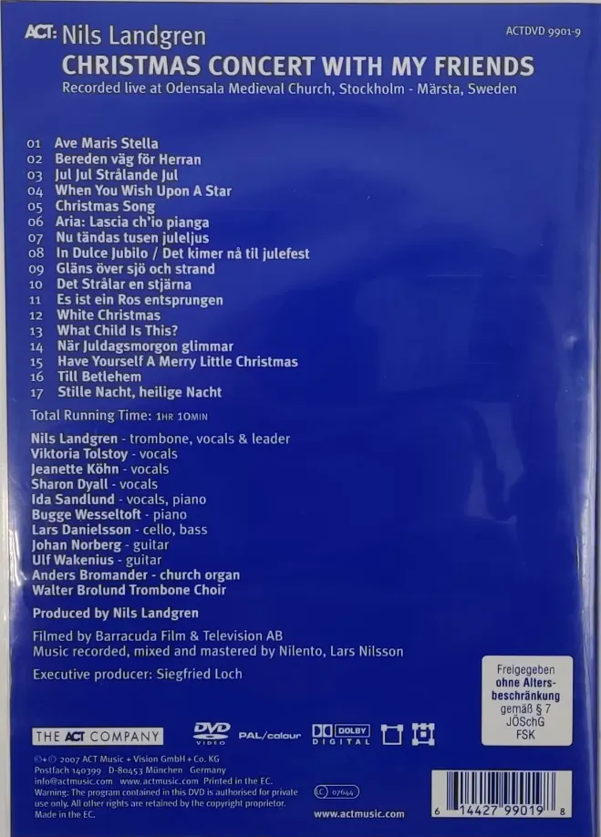 DVD Nils Landgren "Christmas Concert With my Friends" – Bild 2