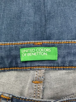 Denim-Jeans United Colors of Benetton W29/EUR38 | Herbsttauglich - Bild 3