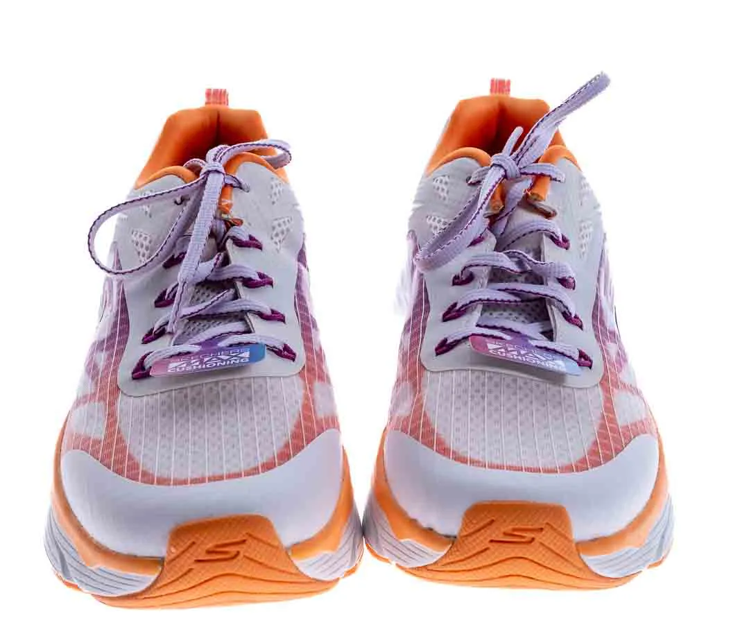 Skechers Max Cushioning Ultra Go Sneakers/Laufschuh in weiß-orange, Größe 39,5 – Bild 2