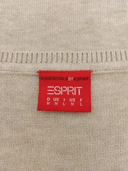 Esprit Damen Pullover beige Gr. M - Bild 3
