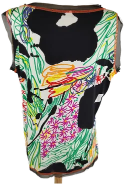 FLAMM Damen Zweiteiler Bunt gemustert - L/40 - Bild 6