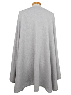 The Mercer Damen Cape (Wolle/Kaschmir), grau - Gr. 40/42 - Bild 3