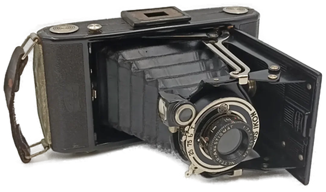 Zeiss Ikon Bob 510/2 Klappkamera mit Tasche - Bild 1