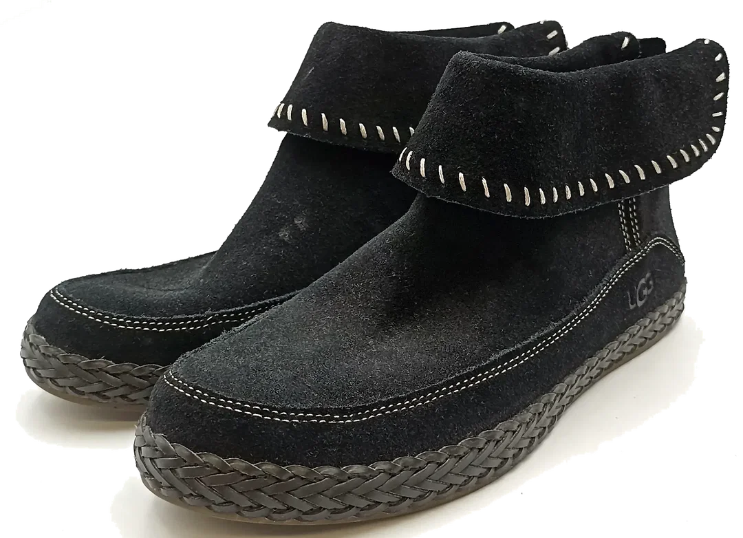 UGG Damenwinterstiefletten schwarz Gr. 38 – Bild 1
