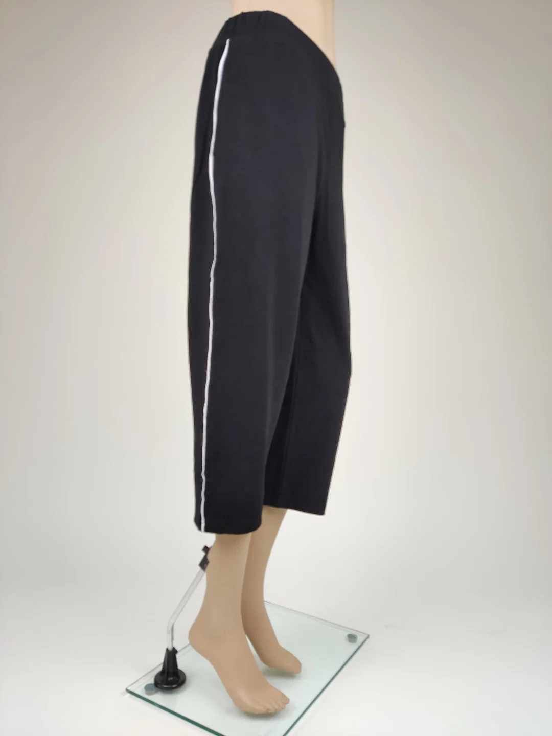 Harmony Damen 3/4 Freizeithose, schwarz - Gr. M – Bild 3