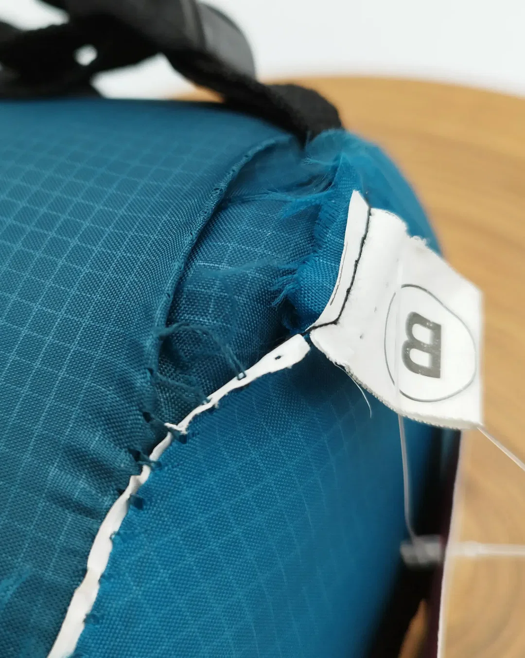 Adventuridge Mumien-Schlafsack, petrol mit Verpackung - 210cm – Bild 4