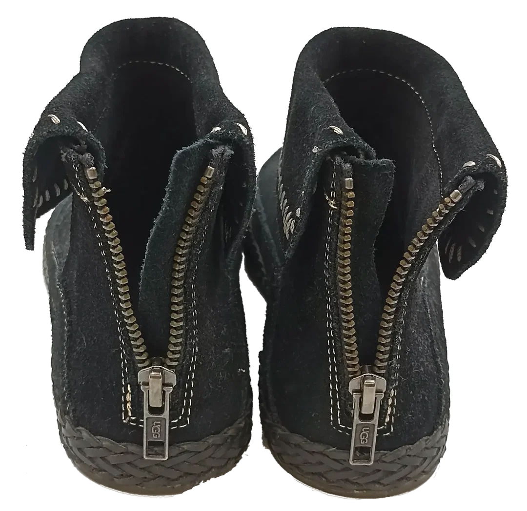 UGG Damenwinterstiefletten schwarz Gr. 38 – Bild 3
