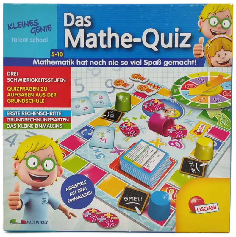 Das Mathe Quiz - Lernspiel - Lisciani  - Bild 1