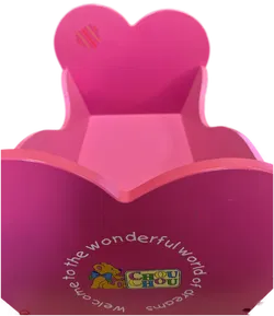 CHOU CHOU Holz-Puppenwiege rosa - Bild 2