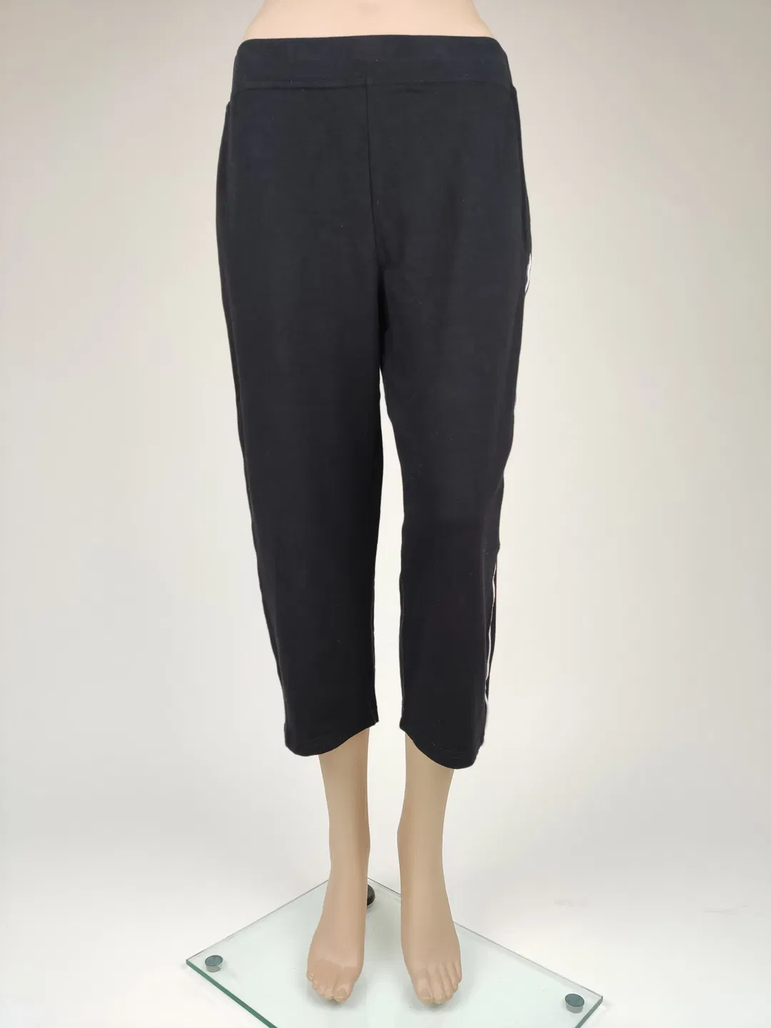 Harmony Damen 3/4 Freizeithose, schwarz - Gr. M - Bild 1