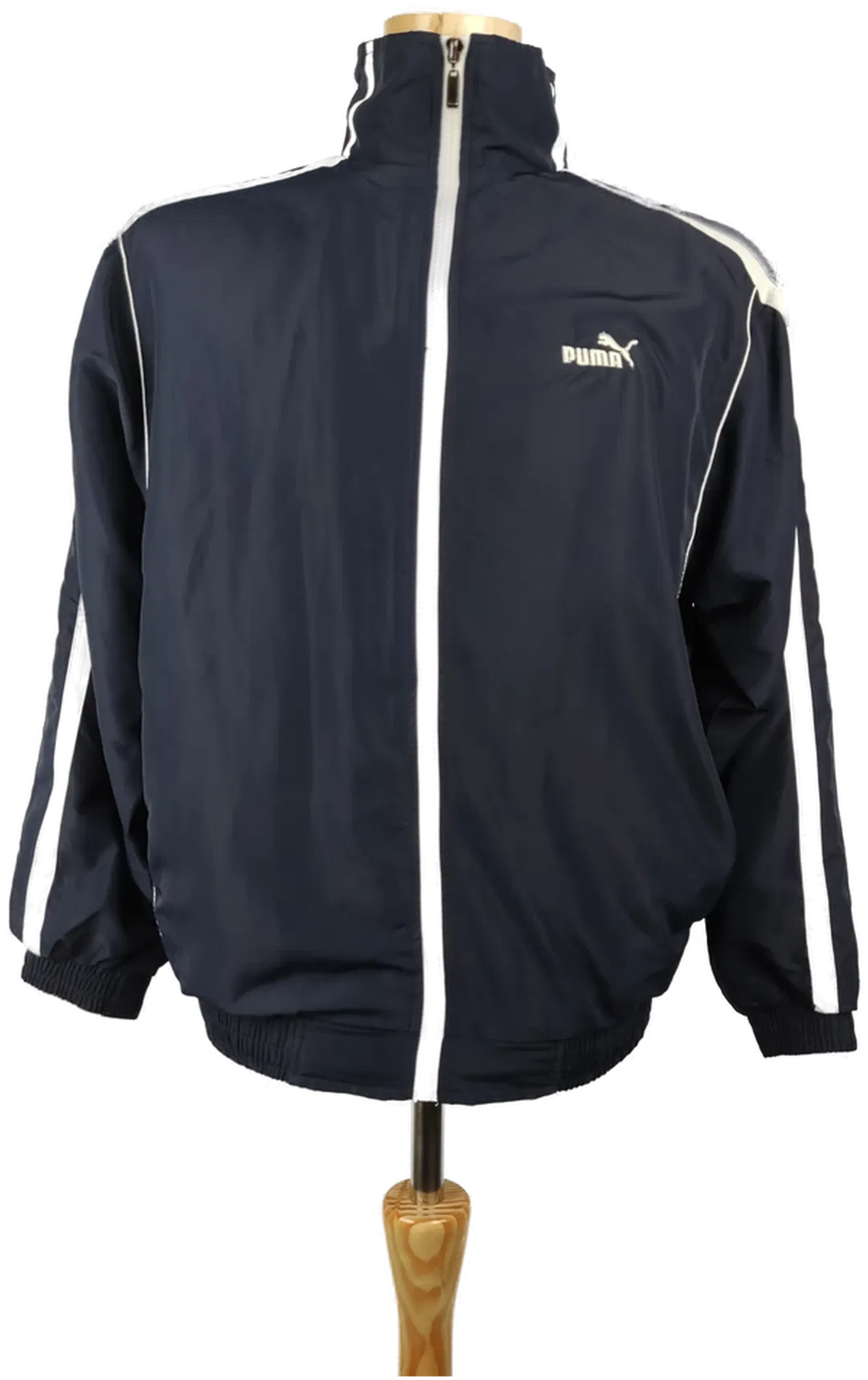 Puma Herren Trainingsjacke dunkelblau/weiss - S/46 - Bild 1