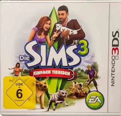 Die Sims 3: Einfach Tierisch Nintendo 3DS – Komplett in OVP - Bild 1