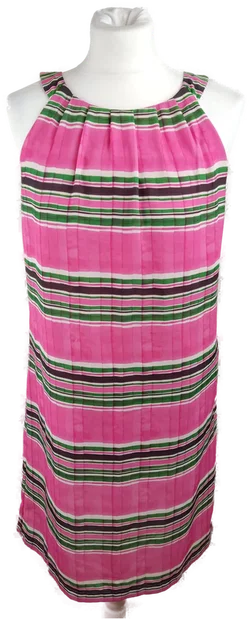 More & More Midikleid in Pink mit Streifen | Sommerlaune