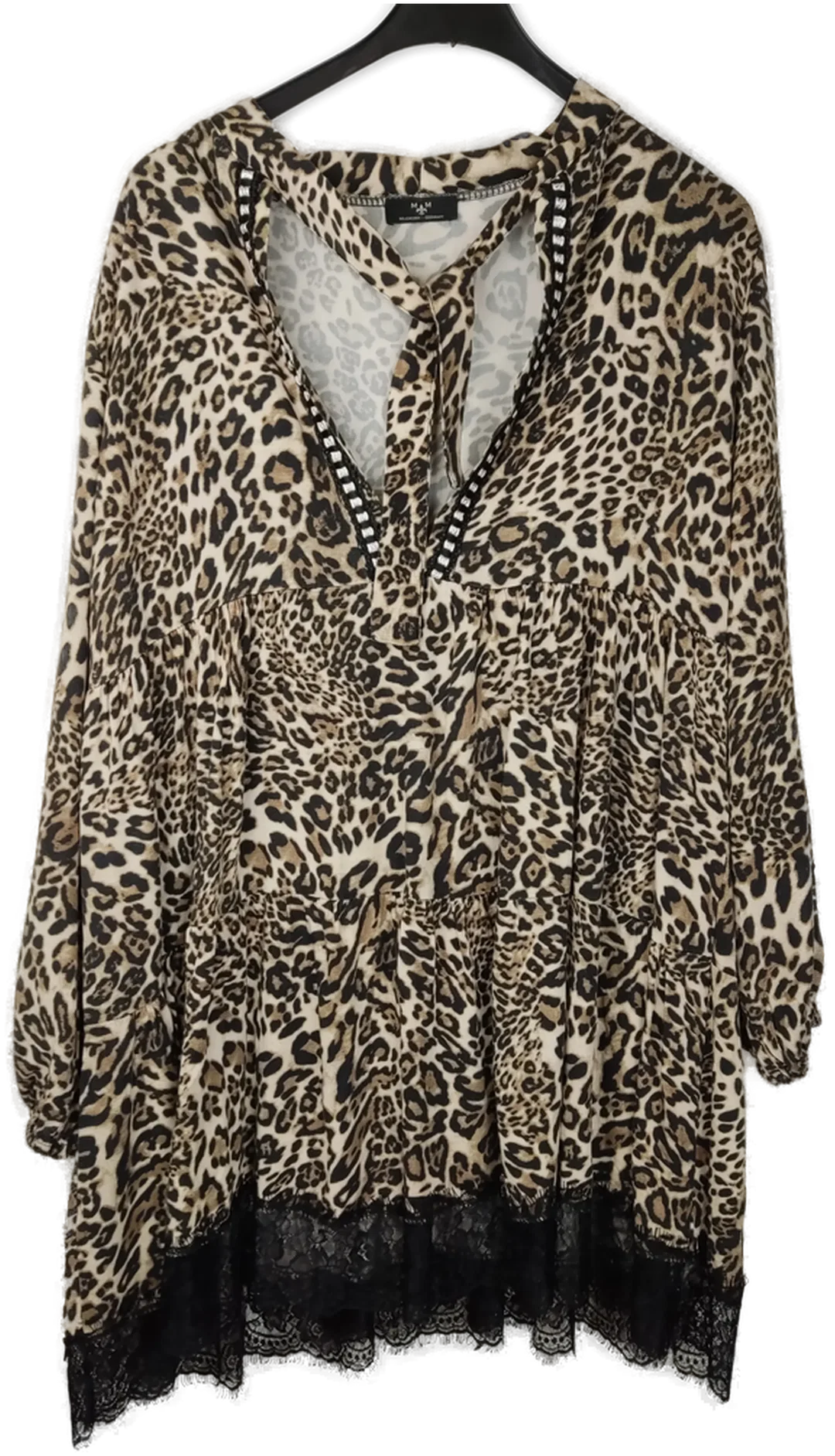 Damen Shirt Sonstige Viskose Animal Print | Blickfang Unikat - Bild 4