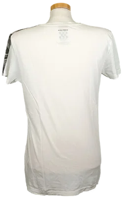 Hugo Boss Herren T-Shirt schwarz/weiß gemustert Gr. M – Vorschau 2
