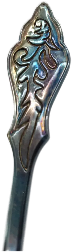 Schön verzierter Tortenheber Silberauflage - Bild 2