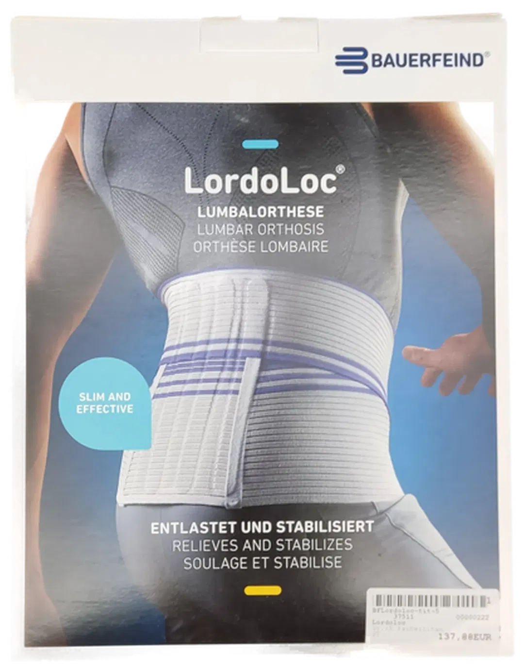 Bauerfeind LordoLoc Lumbalorthese Gr. 5 - Bild 1