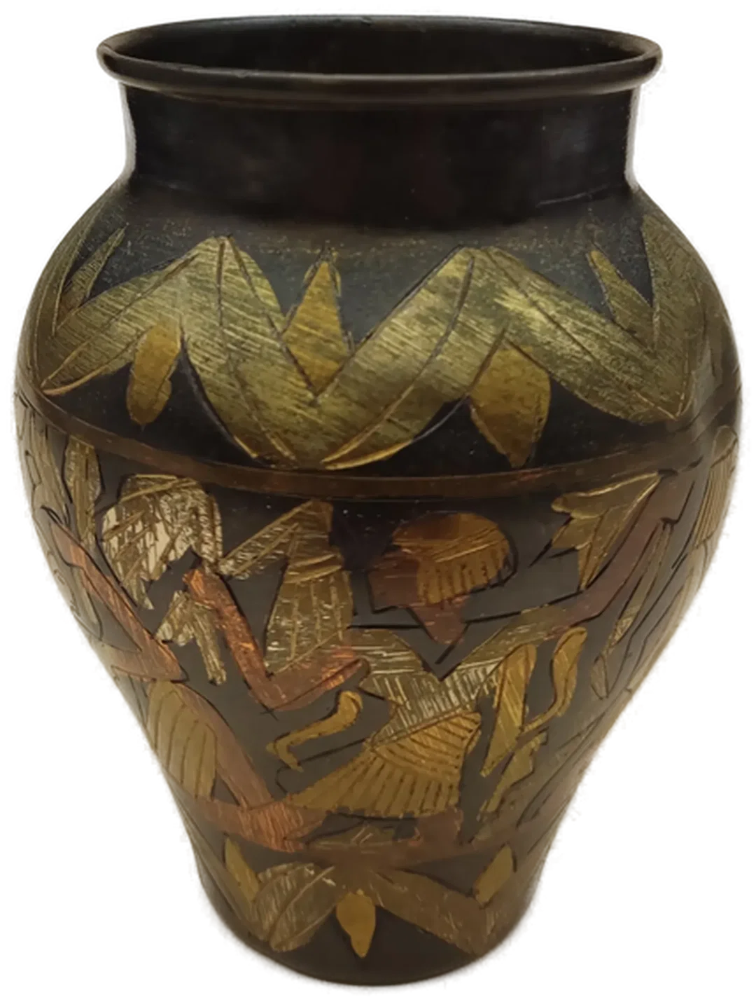 Vintage Ägyptische Vase mit Pharaonen-Relief – Bild 5