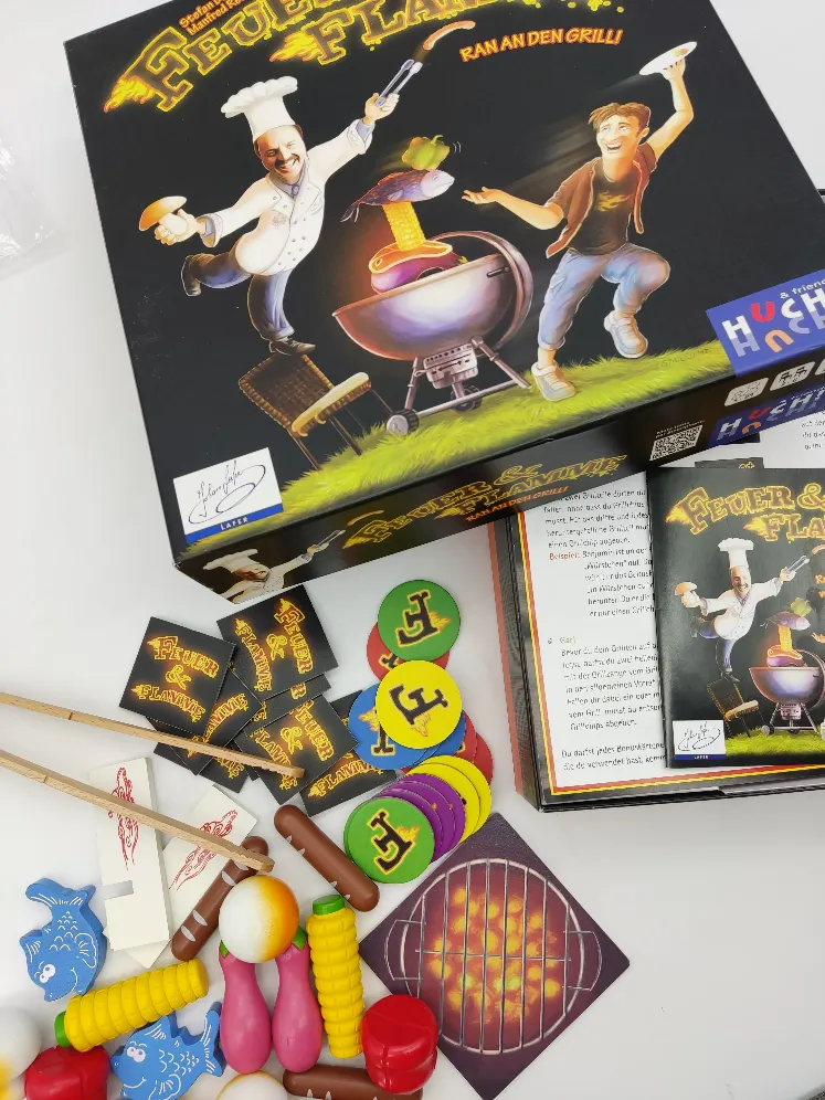 Feuer & Flamme - Ran an den Grill - Gesellschaftsspiel - Huch & friends  – Bild 3