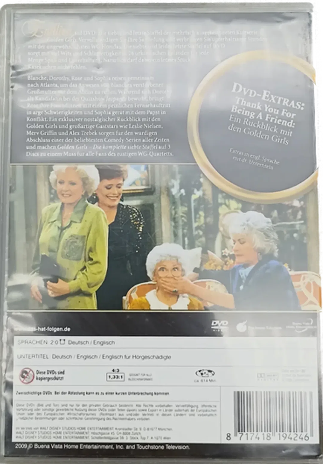 DVD "Golden Girls, Staffel 7" – Bild 2