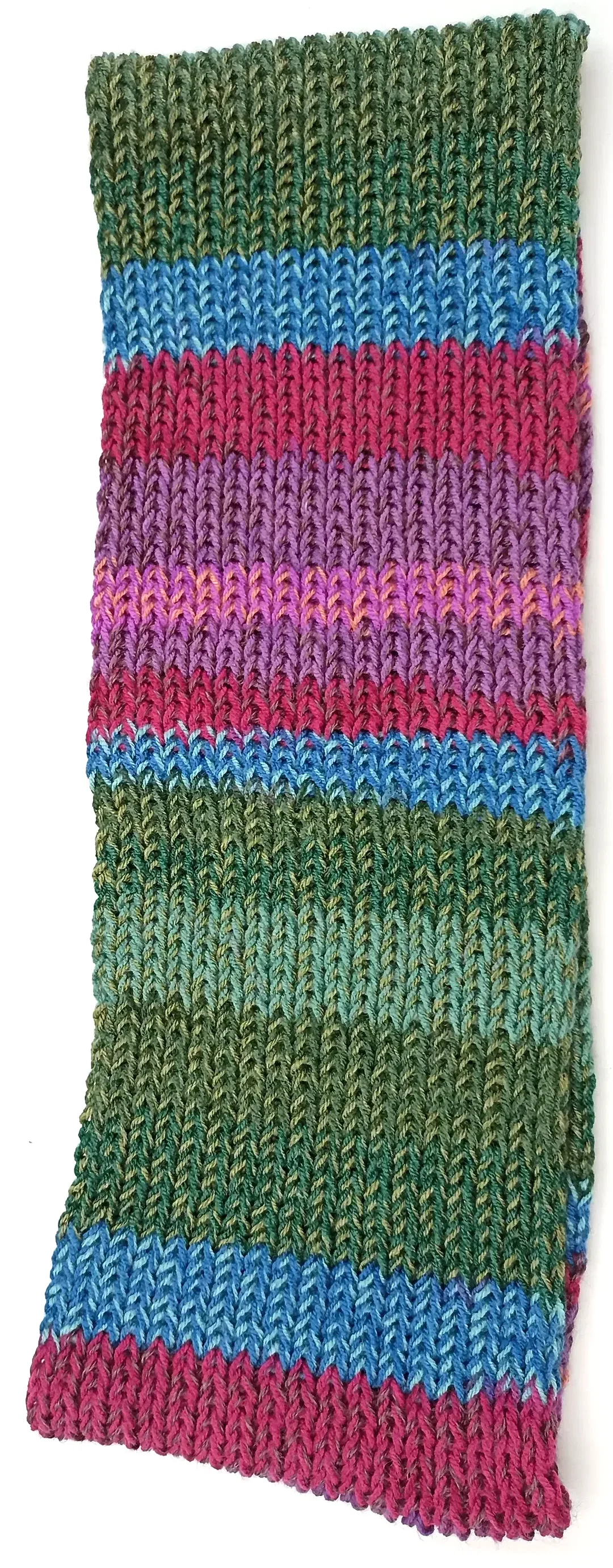 Handgestrickter Loop Schal – Bild 2