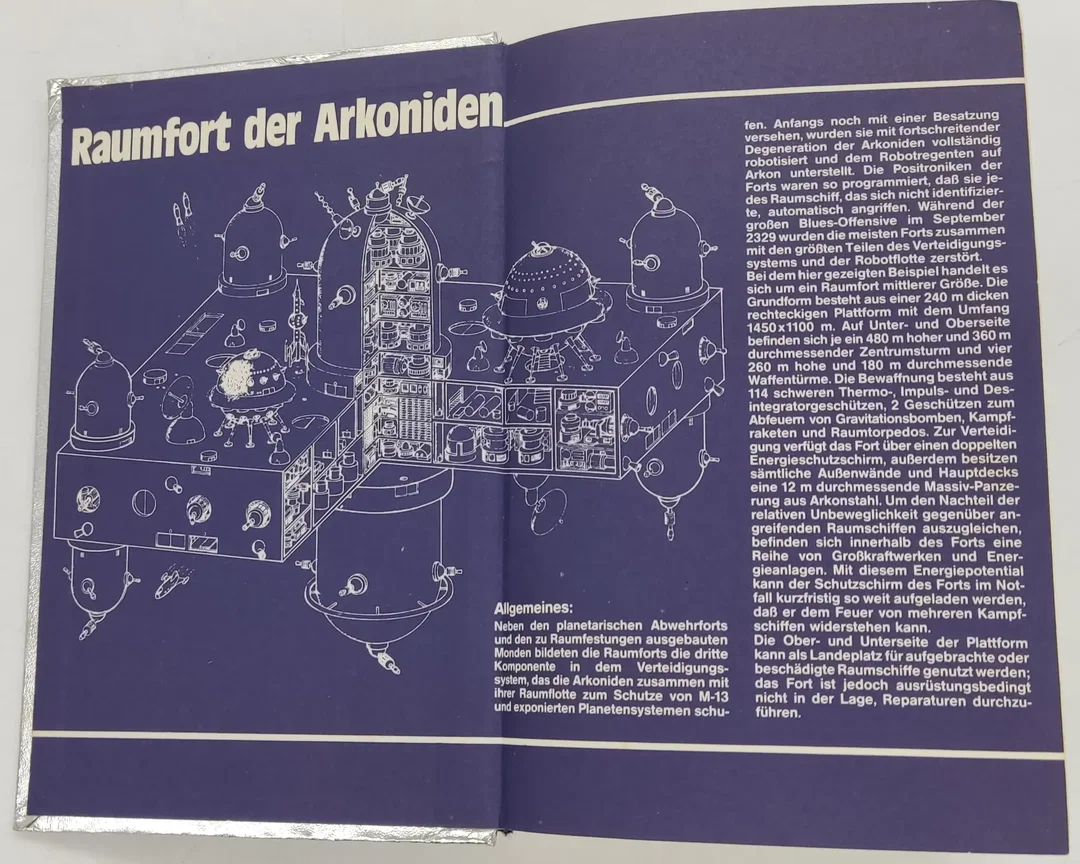 Buch Moewig Perry Rhodan "Thora" Silberband 10 mit 3D Logo von 1981 – Bild 3