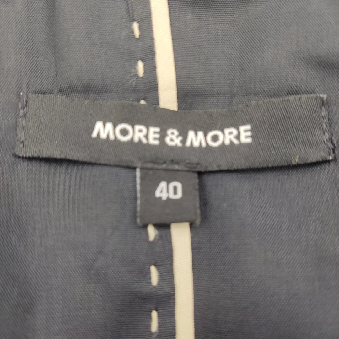 MORE & MORE Damenblazer grau Gr 40 – Bild 4