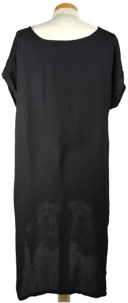 Damen Kleid kurzarm schwarz mit Spitzendetails - L/40 - Bild 2