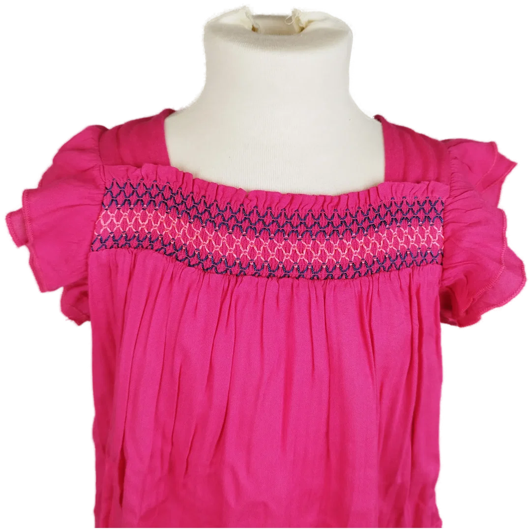 Esprit Kinderkleid bestickt - Gr. 92/98 / 2-3 Jährige – Bild 4