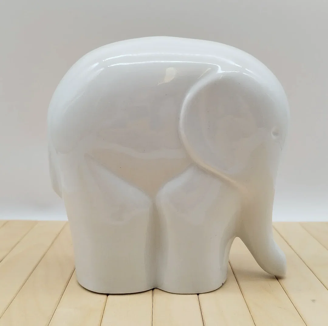 Sgrafo Atelier, Vintage Porzellan Elefant   – Bild 2
