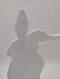 Holz-Osterhasen Schabby Chic - Bild 4