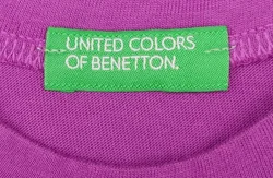 United Colors of Benetton Kindershirt lila Gr. 82 - Bild 3