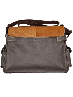 Pack Easy Tasche leder, braun - Bild 4