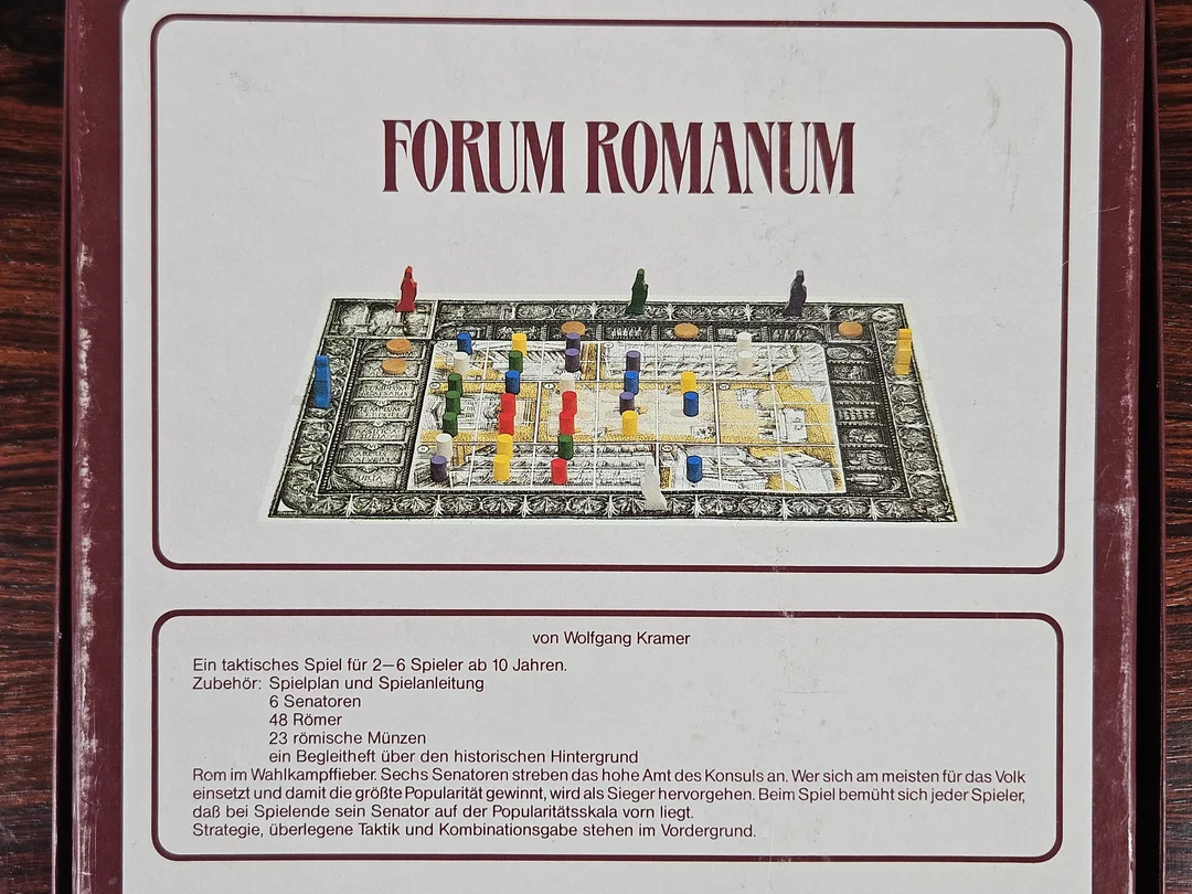 Forum Romanum - Vintage Gesellschaftsspiel - franckh Edition Perlhuhn  – Bild 3