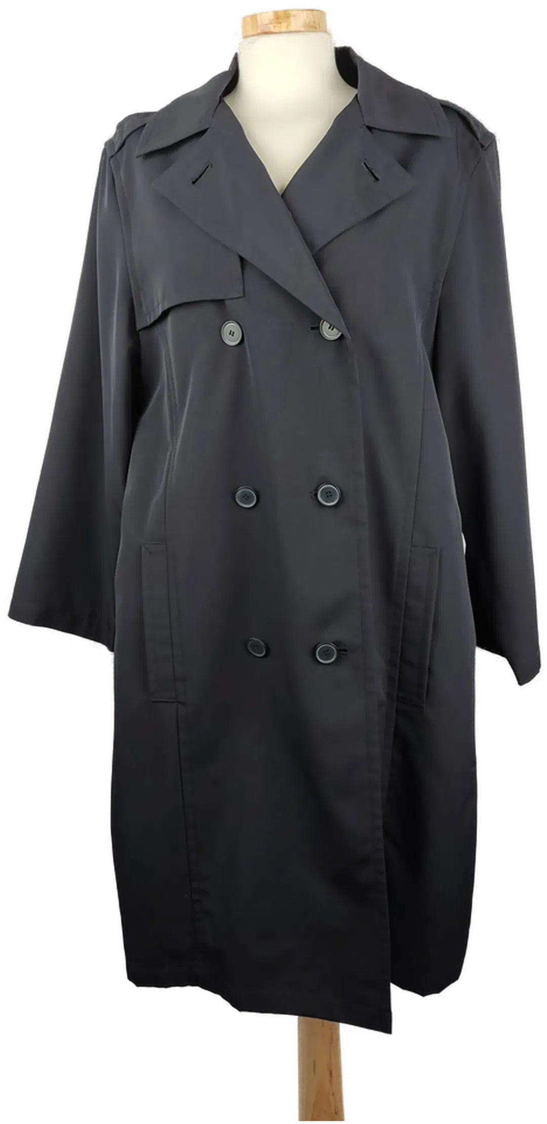 CANDA C&A Damen-Mantel dunkelblau im Trenchcoat-Stil - XL/42 - Bild 1