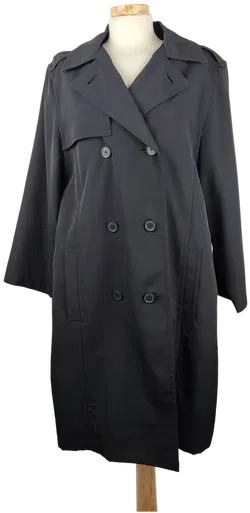CANDA C&A Damen-Mantel dunkelblau im Trenchcoat-Stil - XL/42 - Bild 1
