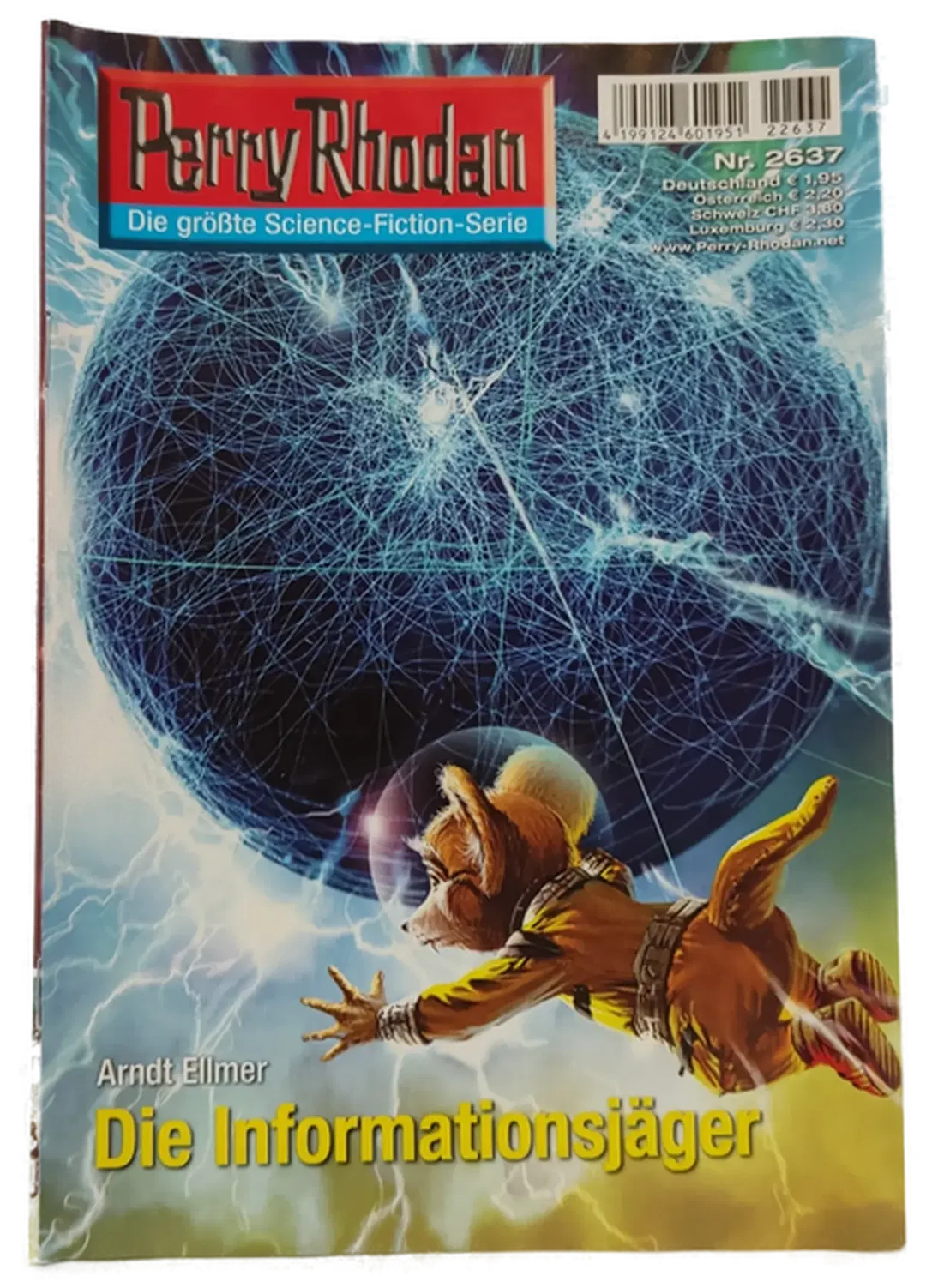  Romanheft Perry Rhodan Die Informationsjäger Erstauflage Nr.2637 - Bild 2