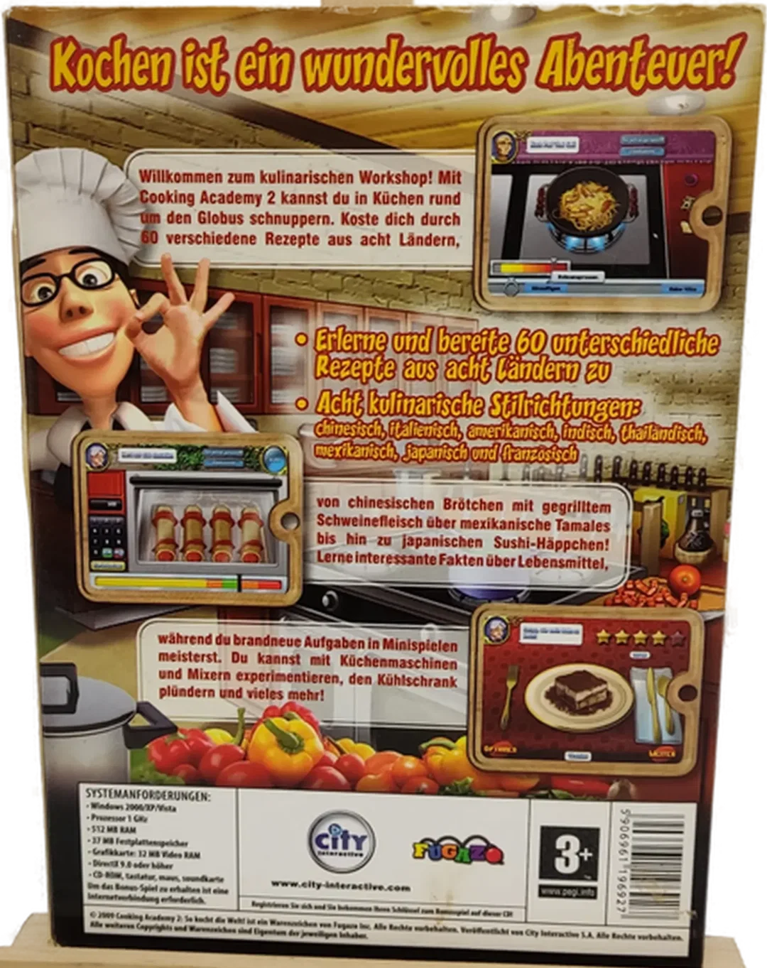 PC Game CD-ROM Cooking Academy 2 So kocht die Welt! – Bild 2