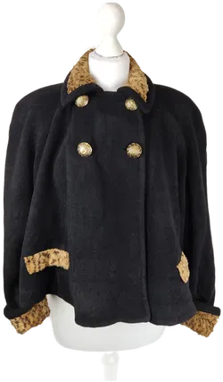 Kurzjacke Versace Wolle S/36 | Stil-Statement - Bild 1