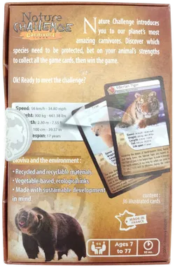 Nature Challenge - Carnivore track - Spielkarten - bioviva  - Bild 3
