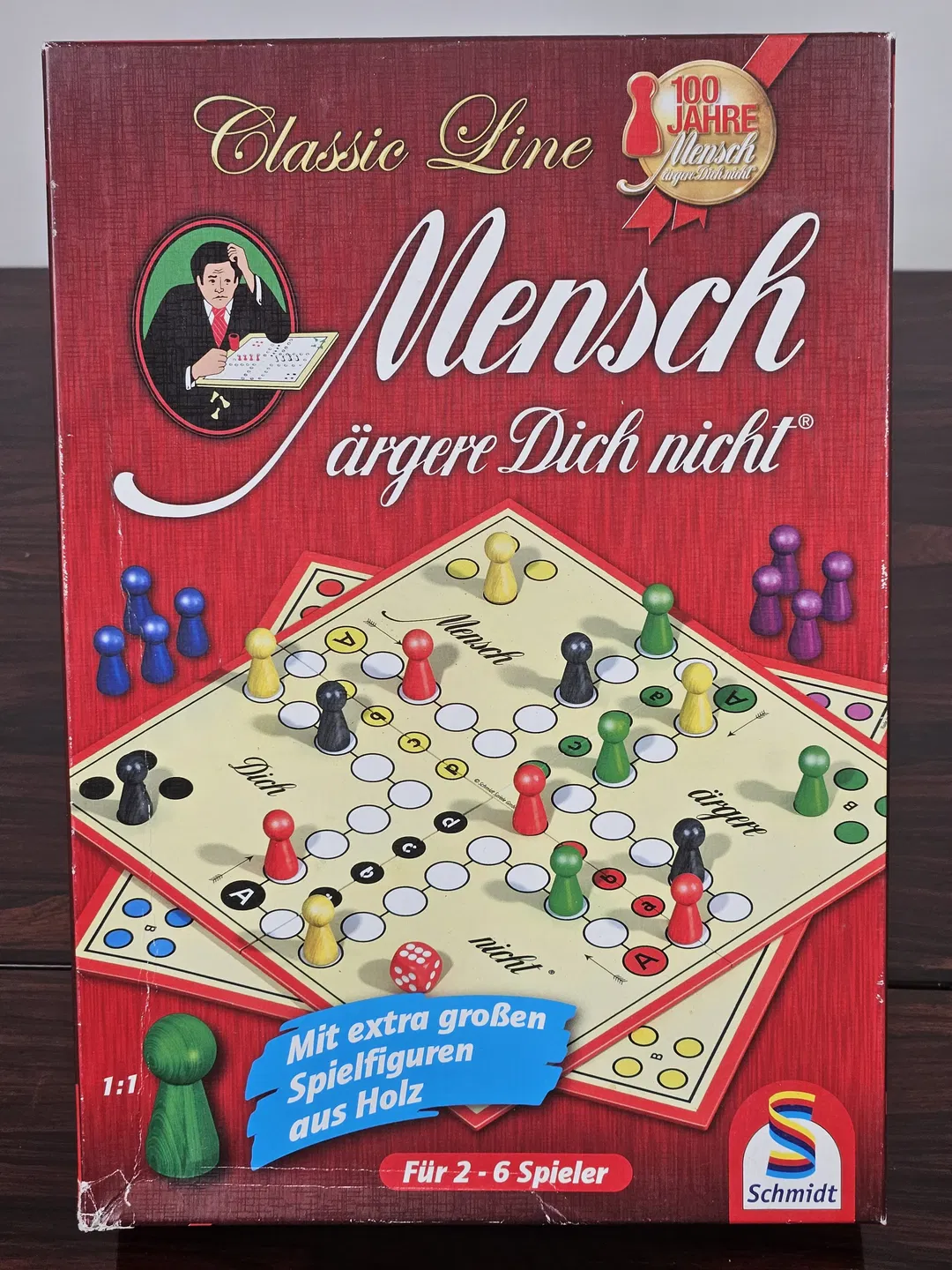 Mensch ärgere Dich nicht - Gesellschaftsspiel - Schmidt  - Bild 4