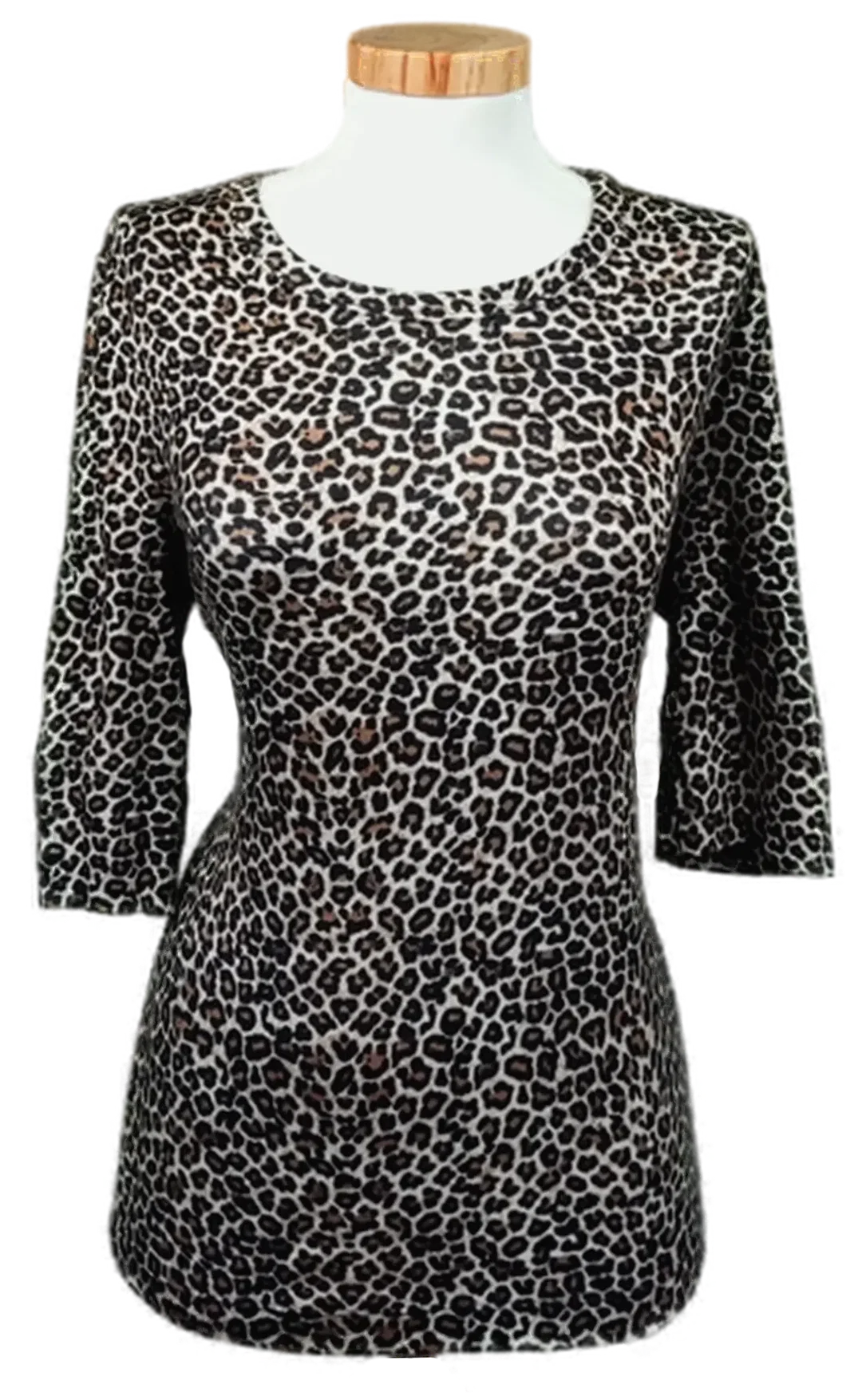 Marc Cain Sports Damen Shirt mehrfarbig mit Leo-Print Gr. L - Bild 1