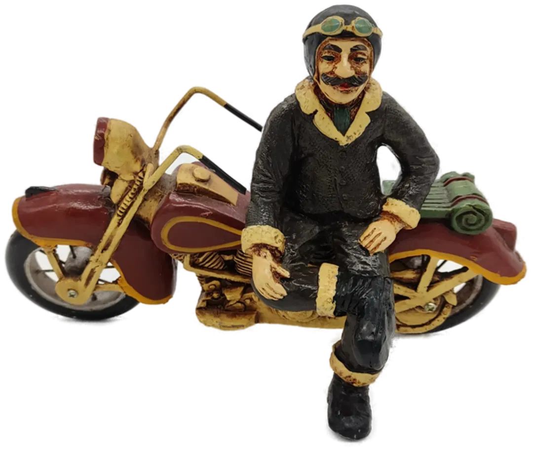 Deko-Modell Chopper / Biker / Motorrad - Bild 4
