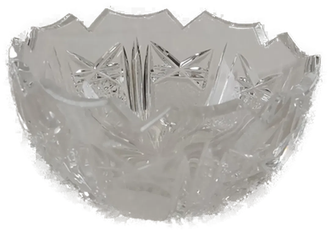 Bleikristallschale geschliffen - Bild 1