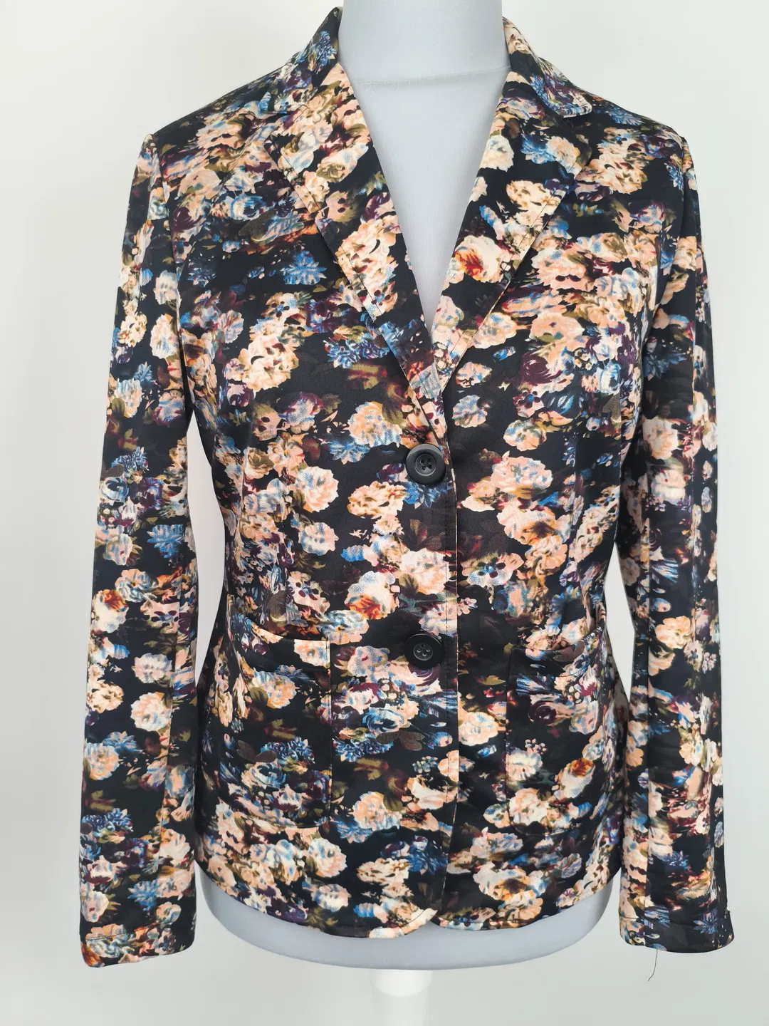 Laura Torelli geblümter Damen Blazer Gr. M - Bild 1