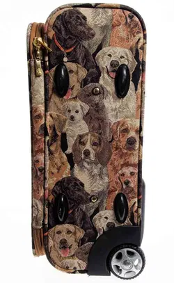 ROYALTEX Trolley / Reisekoffer mit Hundemotiv - Bild 2