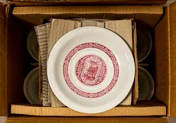  Rüdesheimer Kaffee Tasse mit Untertasse Set 12-teilig Heinrich Porzellan  - Bild 5